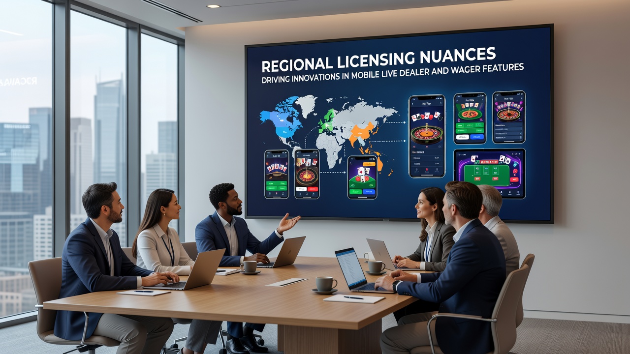Innovatieve mobiele weddenschapsinterfaces beïnvloed door diverse licentieregels