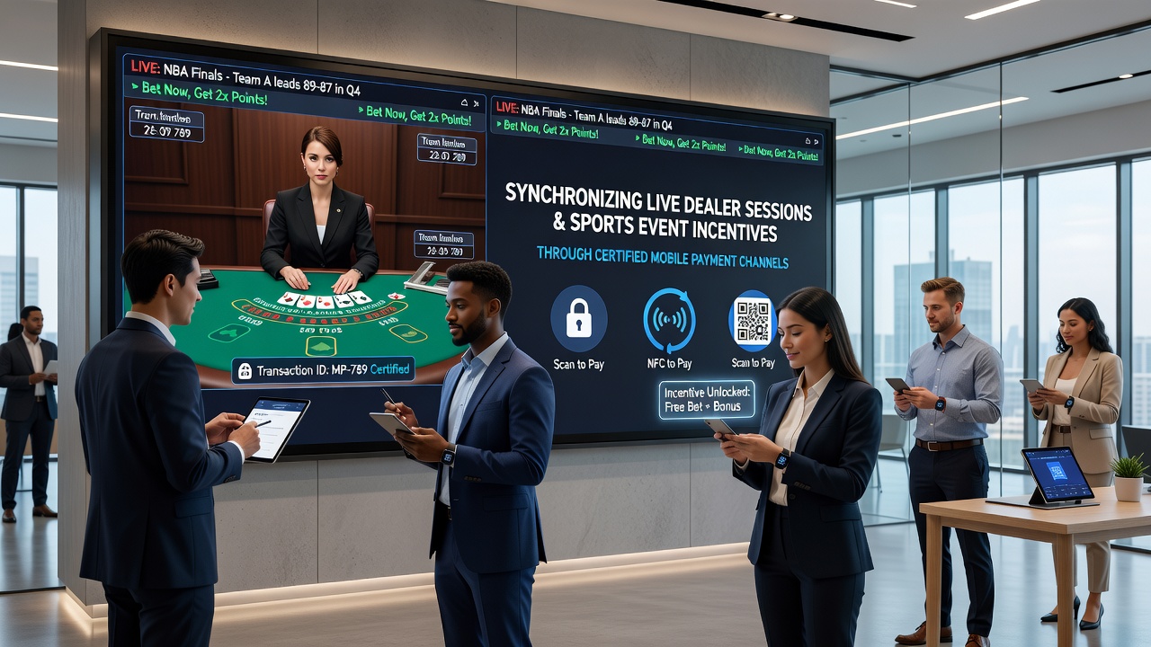 Diagram van gesynchroniseerde betalingsstromen tussen live casino en sportweddenschappen